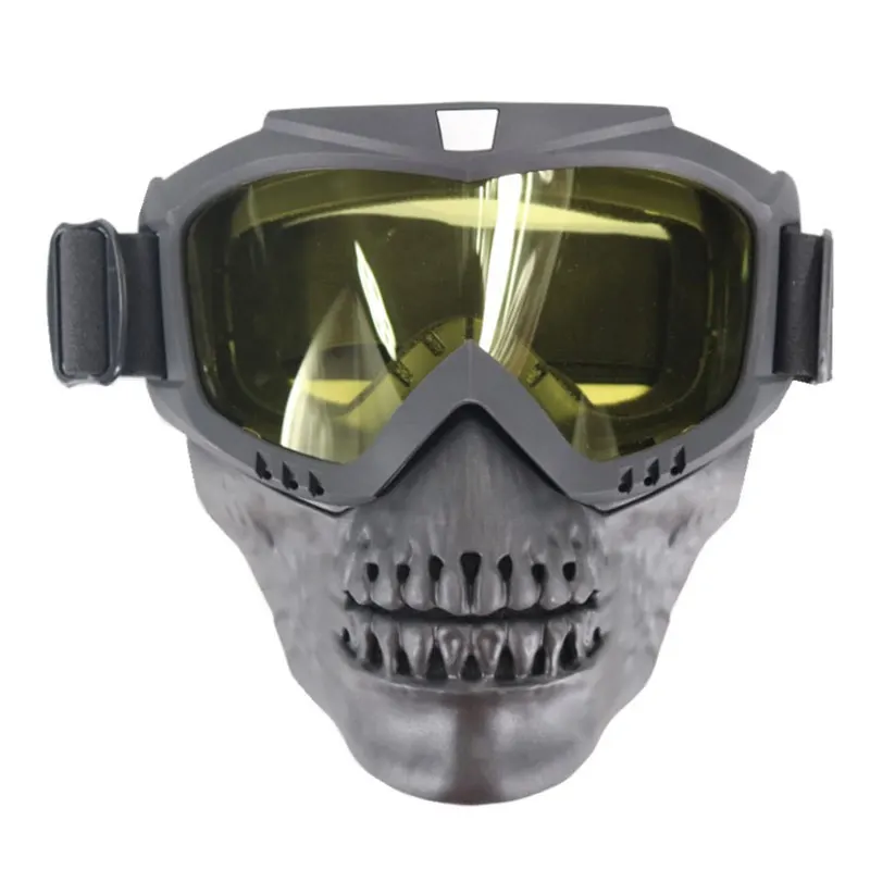 Маска с черепом mascaras maska masque maske full face shield masks mascarillas masker maski tactical ghost careta moto тушь для ресниц страшная - Цвет: Армейский зеленый