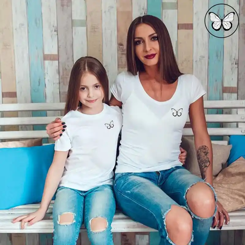 matching shirts for mom son and daughter