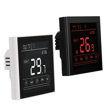 

V70.03H ligent Water Heating Wall-Hanging Stove Thermostat WIFI LCD Touching Sn Temperature Control Regulator APP Remot