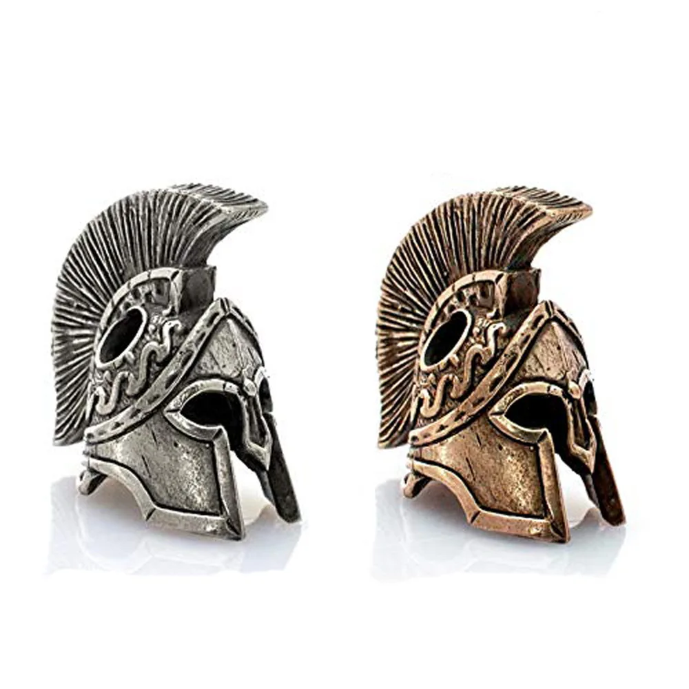

2pcs/set Viking Vintage Spartan Helmet Warriors Charm Beads for Bracelet Necklace Keychain DIY Jewelry Making Accessories Gifs