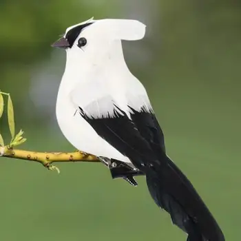 

Figurine Ornament Beautiful Foam Animal Statues Handmade Tree Yard Decor Lifelike Simulated Bird Lawn Home Garden