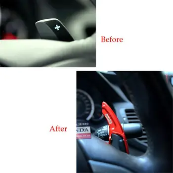 

2pcs Blade-Aluminum-Steering-Wheel-Shift-Paddle-Shifter-Extension-For-Acura-MDX-2009
