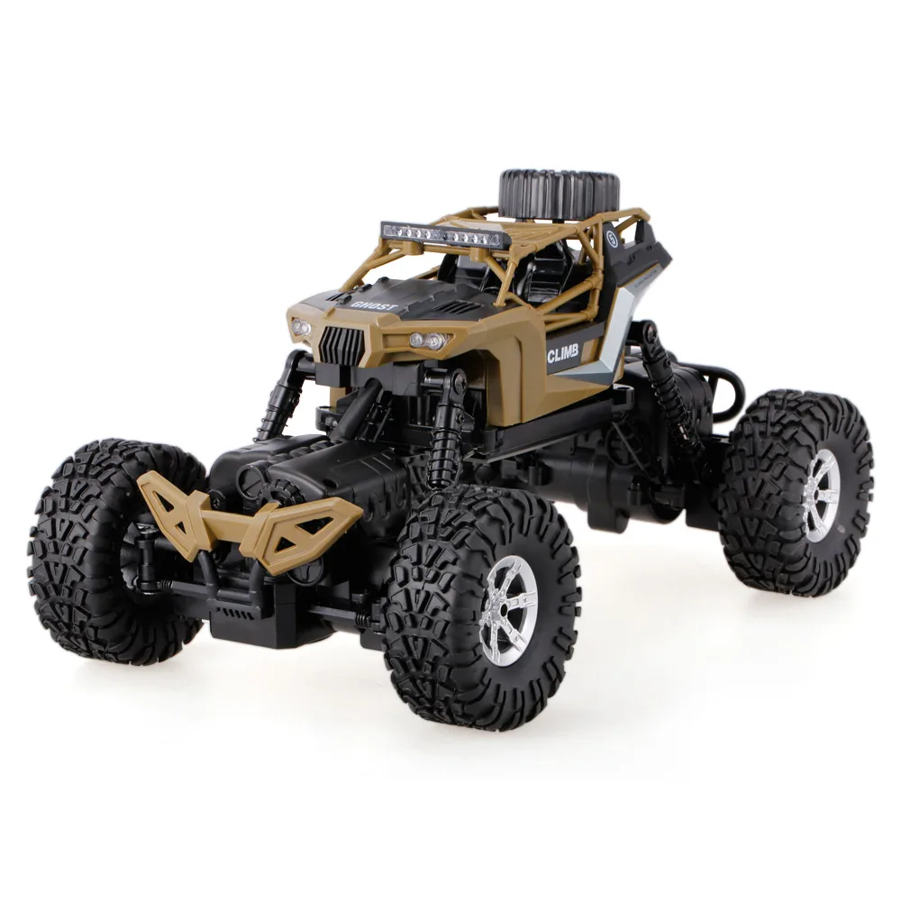 

2.4G 1/16 RC Car 4WD Double Steering Waterproof Rock Crawler Off-road carro RTR RC Cars on Radio Control Vehicle Kids Toys