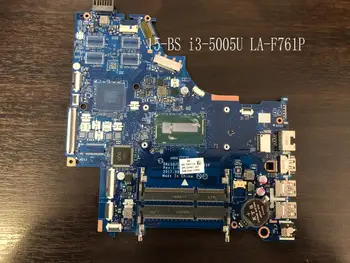 

STOCK, FUNCTIONAL WELL. DKL50 / CSL52 LA-F761P 15-BS MOTHERBOARD FOR HP 15-BS NOTEBOOK MAINBOARD,PROCESSOR i3-5005U