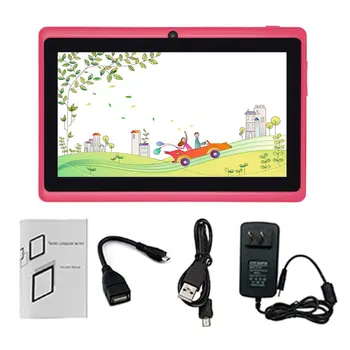

PINK 7 Inch HD Screen Android Quad-core Tablet PC 512MB+4GB/512MB+8GB/1GB+8GB/1GB+16GB 2.0MP Camera Support TF Card