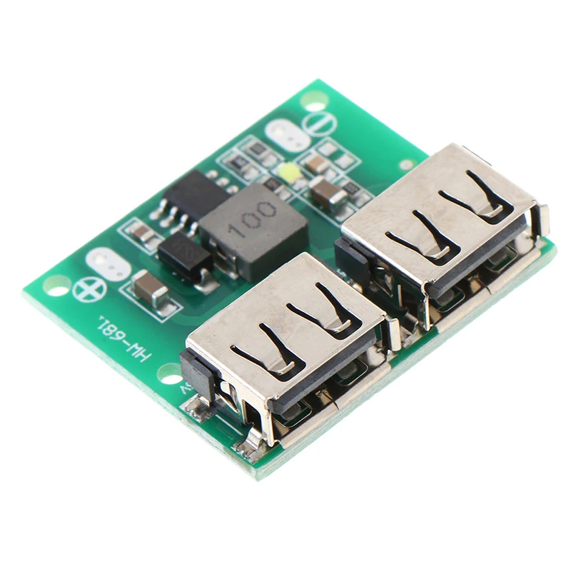9V 12V 24V to 5V 3A Dual USB DC-DC Charger Power Supply Step Down Module New