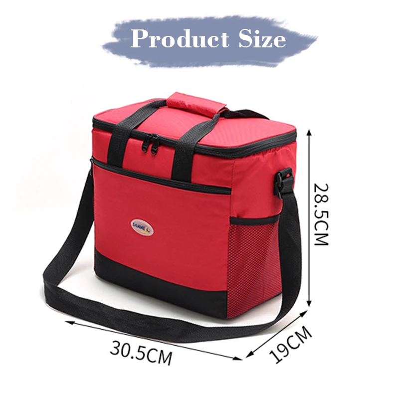 16l grande capacidade isolado à prova dwaterproof