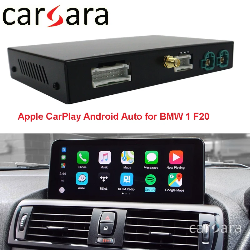 B M W 1 Series F20 2 F22 F45 CarPlay модуль беспроводной Android автомобильный радиоприемник Facelift