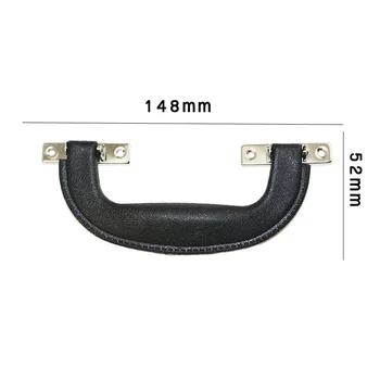 

2pcs/Set Plastic Handle Repair For Handbag Bags Luggage Toolbox Suitcase Case UK