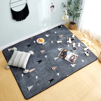 

Simple Nordic Carpet Livingroom Home Soft Bedroom Carpets Sofa Coffee Table Rug Study Floor Mat Kids Crawling Rugs Fashion Mats