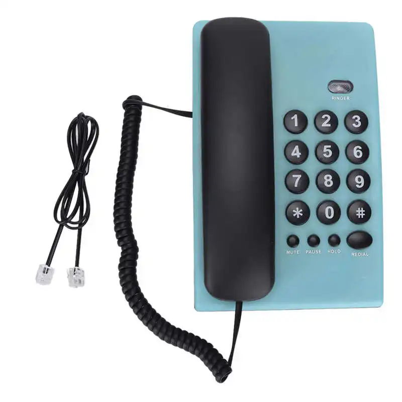 Telefoon voor wandmontage, geen nummerherkenning, vaste telefoons, hoteltelefoonnummer, thuistelefoon zonder nummerherkenning met telefoonlijn en handgreeplijn voor hotelfamilie(zwart Telefoon voor wandmontage, geen nummerherkenning, vaste telefoons, hoteltelefoonnummer, thuistelefoon zonder nummerherkenning met telefoonlijn en handgreeplijn voor hotelfamilie(zwart