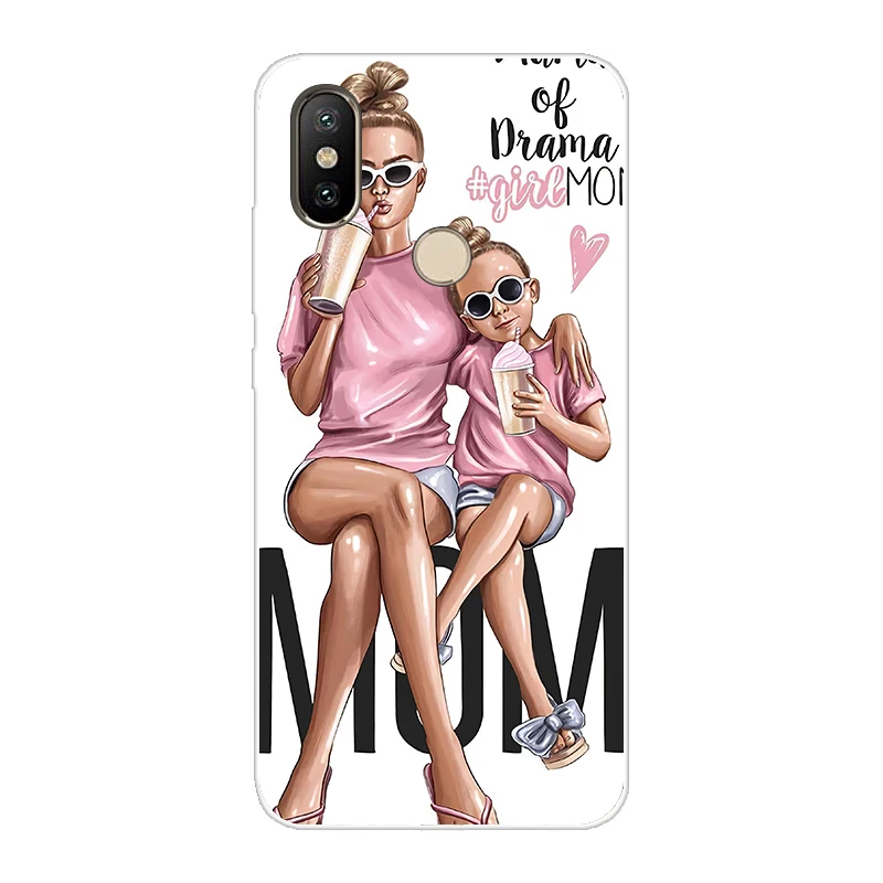 Luxury For Xiaomi Mi A2 Case 3D Cute Cat Fundas Coque For xiaomi mi a1 a2