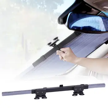 

Summer Car Retractable Front Windshield Heat Insulation Sunshade Cover Curtain Windshield Heat Insulation Sunshade Cover Curtain