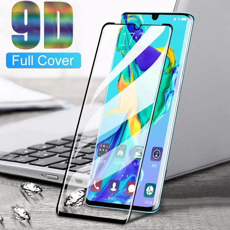 

9D Full Cover Tempered Glass For Huawei Y9 Prime P20Lite 2019 P30 Nova5i Screen Protector Honor 20 Pro 8A 8C 8X 8S 10i 20i Film