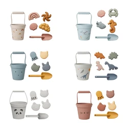 Jouets de plage doux pour enfants, bébé d'été creuser outil de sable avec pelle jeu d'eau jeu de plein air ensemble de jouets bac à sable pour garçons filles 
