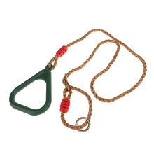 2шт пластиковые силовые тренировочные кольца с ремешками пряжки фитнес Инструмент Зеленый