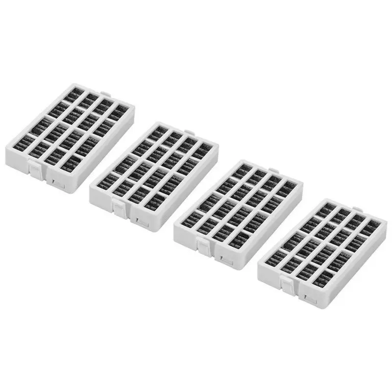 

XMX-4pcs Air Filters Refrigerator Fresh Flow Replacement Part Accessories for W10311524 Whirlpool AIR1