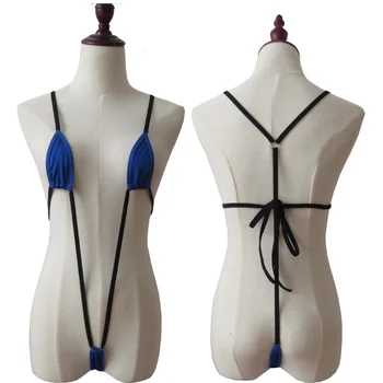 

Temperament and interest clothing Sexy lingerie mini swimsuit A three-point bikini suit with a sexy perspective