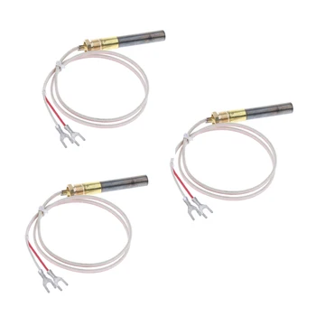

3PCS 24'' Gas Fireplace Thermopile for Oven Heater Water Boiler / Natural