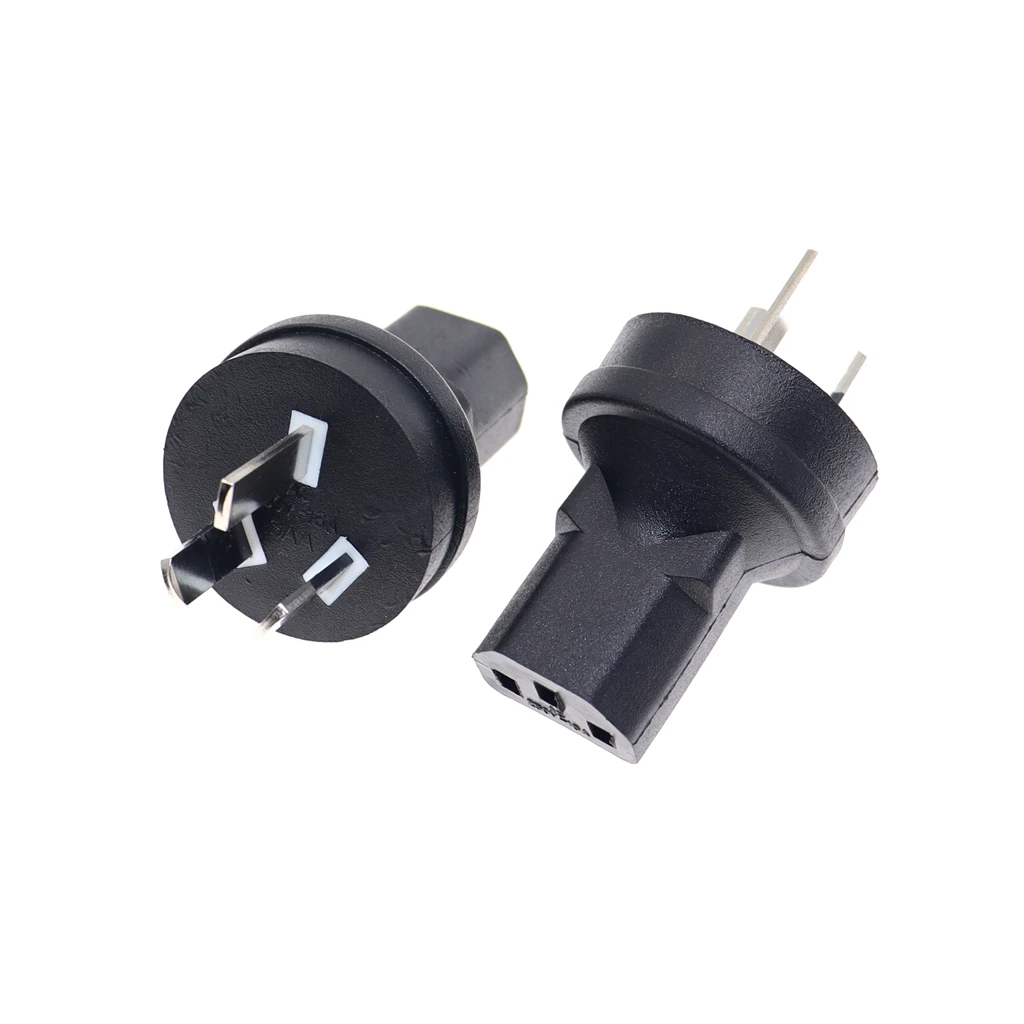 Adaptador corriente de 3 macho IEC 320 C13, enchufe de Australia a C13, CA hembra, Saa a C13, Australia, Nueva Zelanda, China|Enchufes - AliExpress
