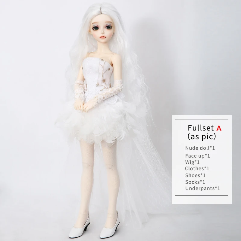 Куклы Fairyland Minifee BJD 1/4 полная опция Хлоя Обнаженная кукла шар шарнирные куклы игрушки для детей Девичья коллекция Oueneifs - Цвет: Cygne Fullset A