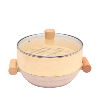 

Pan And Pot Quarter Ceramic Cooking Pots And Pans Gas Grill Camping Pot Cover Rack Useful Pots With Lid Cooker CVZ400I 2