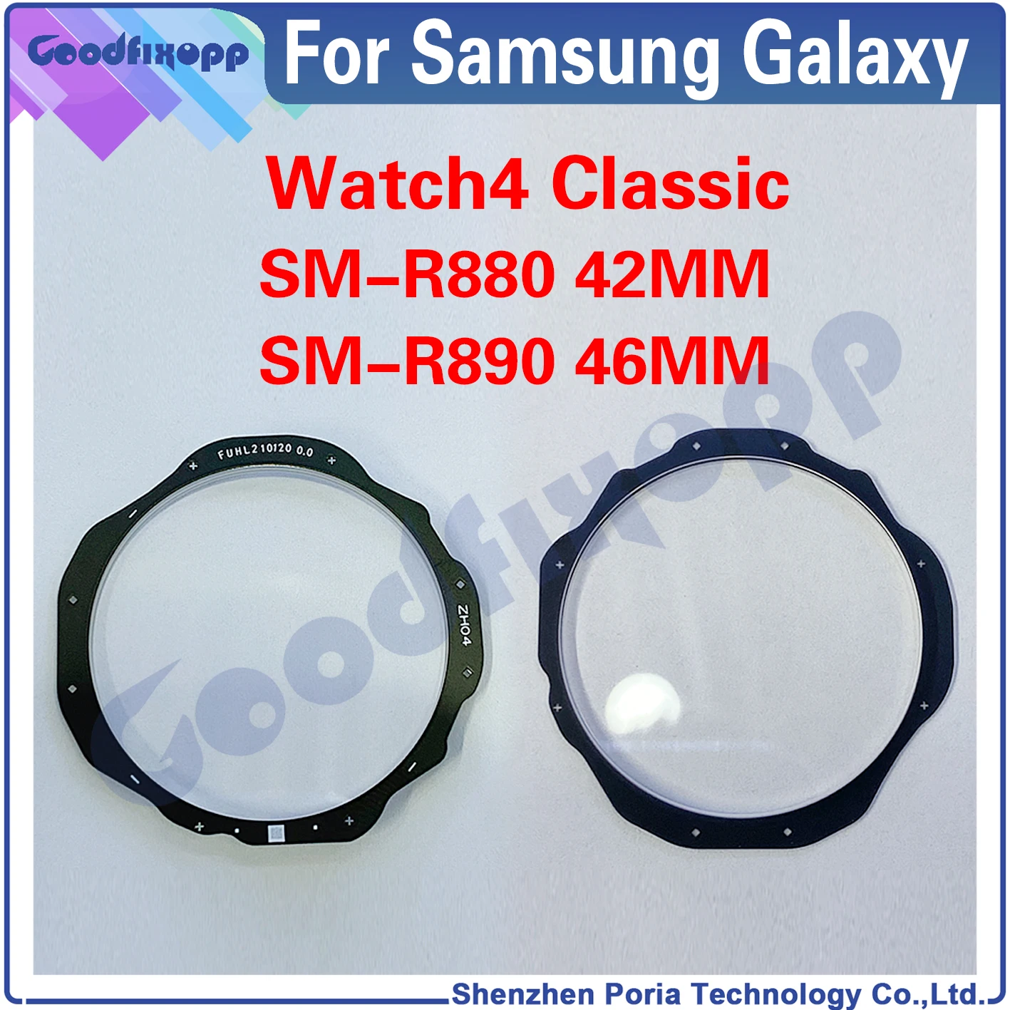 

For Samsung Galaxy Watch4 Classic R880 42MM / R890 46MM Touch Screen Outer Glass Lens Replacement For Samsung Watch 4 Classic