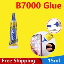B7000 – colle adhésive multi usages pour écran tactile de téléphone, bijoux, strass, artisanat, bricolage, colle liquide, perceuse, 10ml