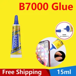 B7000 – colle adhésive multi usages pour écran tactile de téléphone, bijoux, strass, artisanat, bricolage, colle liquide, perceuse, 10ml 