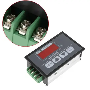 

Motor Controller 6-60V Digital Display Percentage Tachometer DC Motor Slow Start and Stop Speed Controller motor regulator
