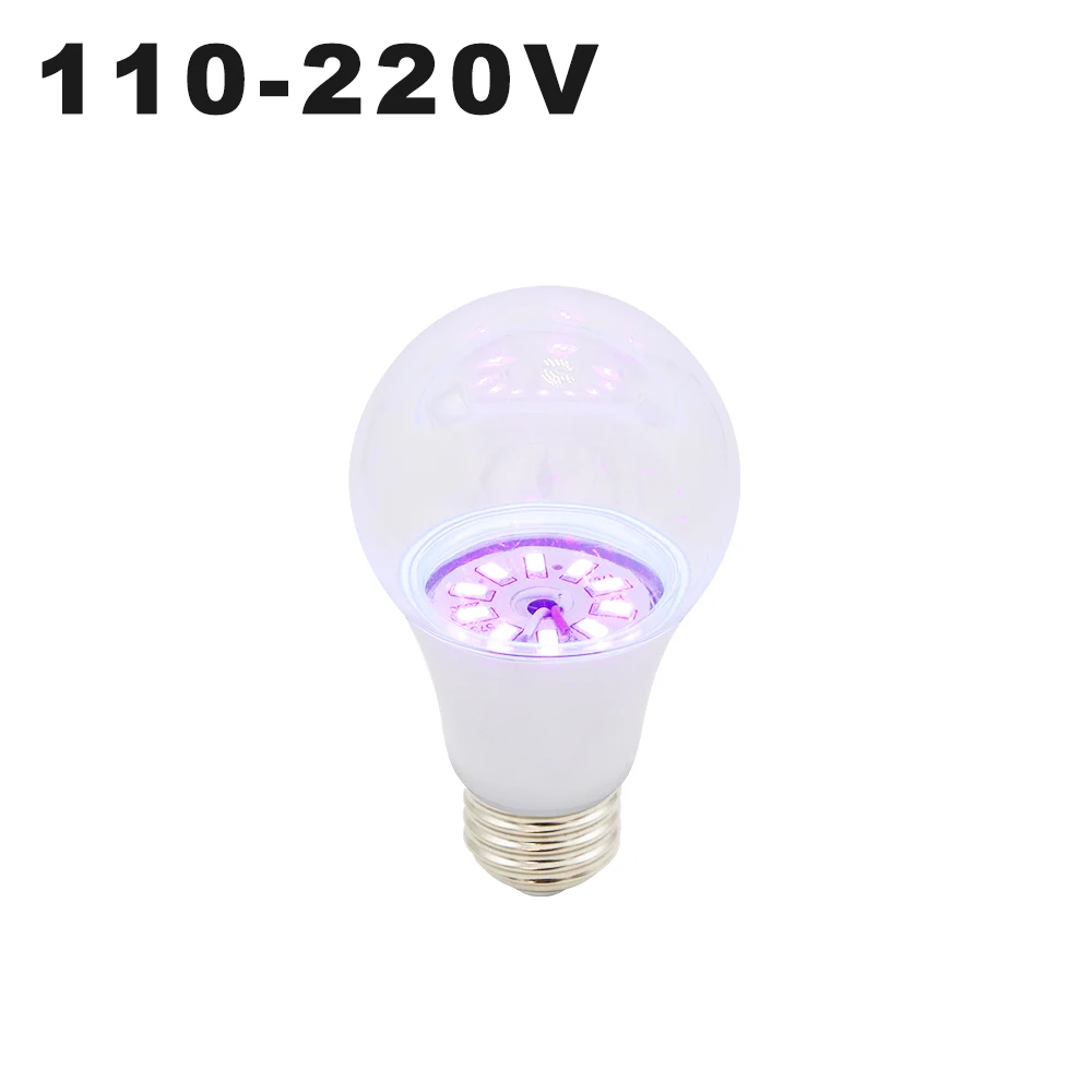 AC110 220V SMD 5730 светодиодный UVC лампы 5 Вт 7 ультрафиолетовые для дезинфекции E27 УФ