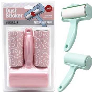 

lint remover Clothes Dust Collector Lent Remover Tearable Roller Oblique Tearing Clothes Dirt Lint Roller Set sticky roller