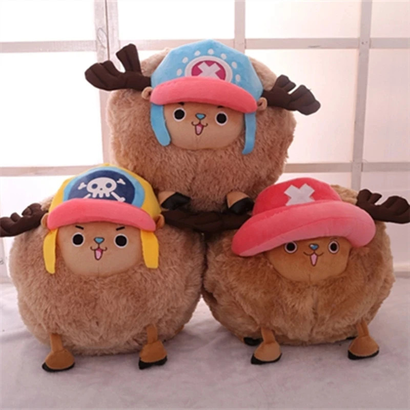 One Piece Tony Chopper Stuffed Plush Doll Soft PP Cotton Cute Pet Cushion Hand warmer Toys | Игрушки и хобби