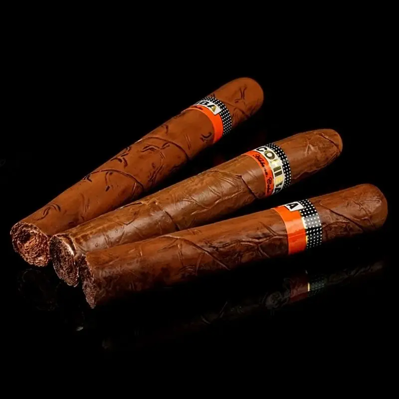 

Resin Simulation Cigarettes Fake Cigar Cigarette Model Realistic Props 150mm