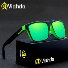 Viahda новые и крутые поляризованные солнцезащитные очки, спортивные солнцезащитные очки, очки для рыбалки, De Sol Masculino с коробкой
