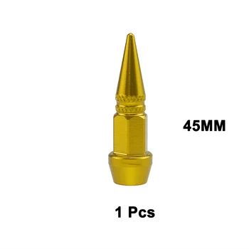 1Pcs อลูมิเนียมอัลลอยด์รถจักรยานยนต์รถจักรยานยนต์ Auto BIKE SPIKE รูปร่างกันฝุ่นยางล้อ Stem วาล์ว Caps จัดแต่งทรงผม Tunning 12