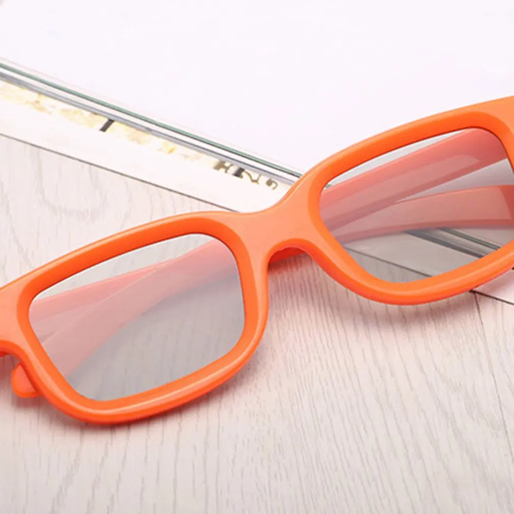 Universal Passive Circular 3D Polarized Movie Glasses Unisex ABS Frame Stereo Not Flash For 3D TV Cinemas Universal Passive Circular 3D Polarized Movie Glasses Unisex ABS Frame Stereo Not Flash For 3D TV Cinemas