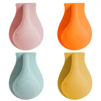 

4pcs Silicone Door Handle Small Cute Drawer Handle Free Punch Elephant Trunk Drawer Handle