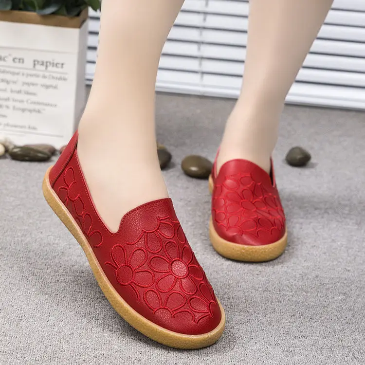 

19 Years Summer Autumn New Style Rubber Sole Hot Selling Casual-Style Embroidery Craft Price