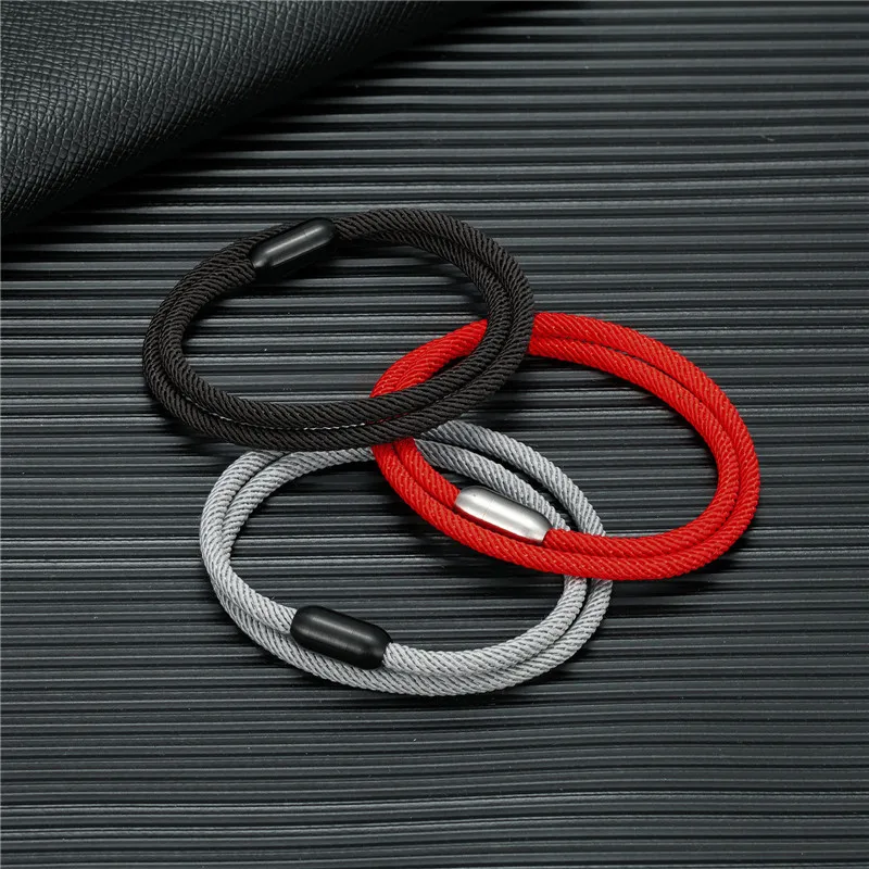 Bracelet Jewelry MKENDN Trendy Men Survival Bracelet Outdoor Camping Rescue Emergency Rope Bracelet for Women