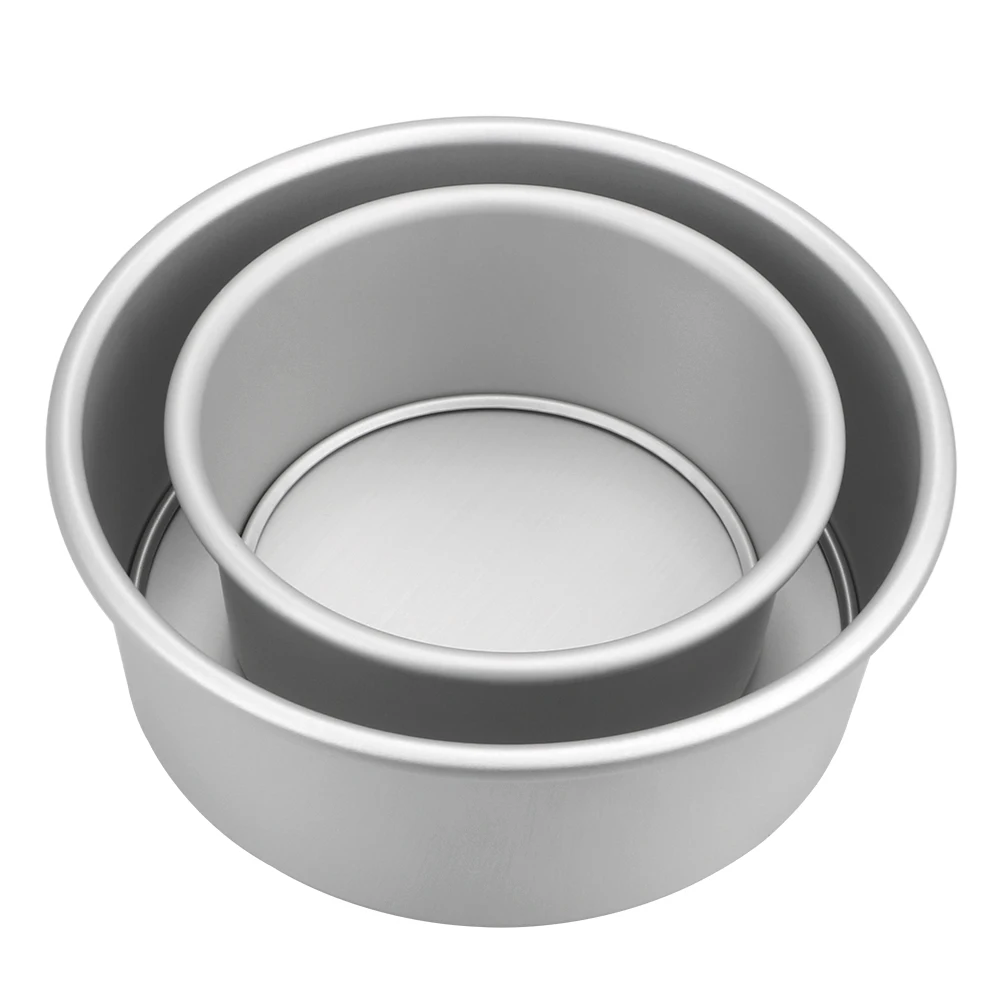 Dish Oven Baking Tools Bakeware Bakery Tools Removable Mousse Chiffon Cake Mold Anodization Cake Pan Anode Surface