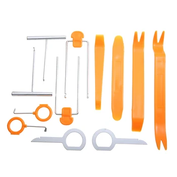 

12pcs/set Car Radio Removal Trim Panel Auto Dashboard DVD Player Refit Removal Special Disassembly Tool Accessories