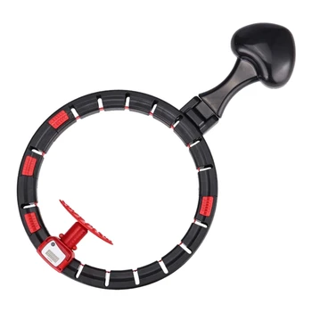 

Smart Counting Portable Hoops Yoga Waist Exerciser Hoop Detachable Belly Muscle Trainer Loss Weight Fitness Equipment