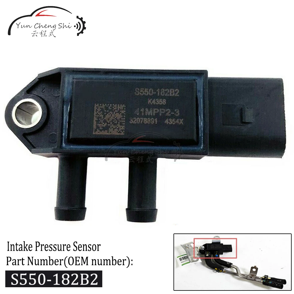 Sensore Di Pressione Di Aspirazione Originale Dpf Differenziale S550182B2 S550-182B2 41 Mpp2-3 Per Mazda