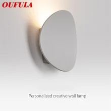 

OUFULA Modern LED Wall Sconce Aluminum Wall Lamp Creative Decorative For Home Living Room Bedroom Balcony Corridor