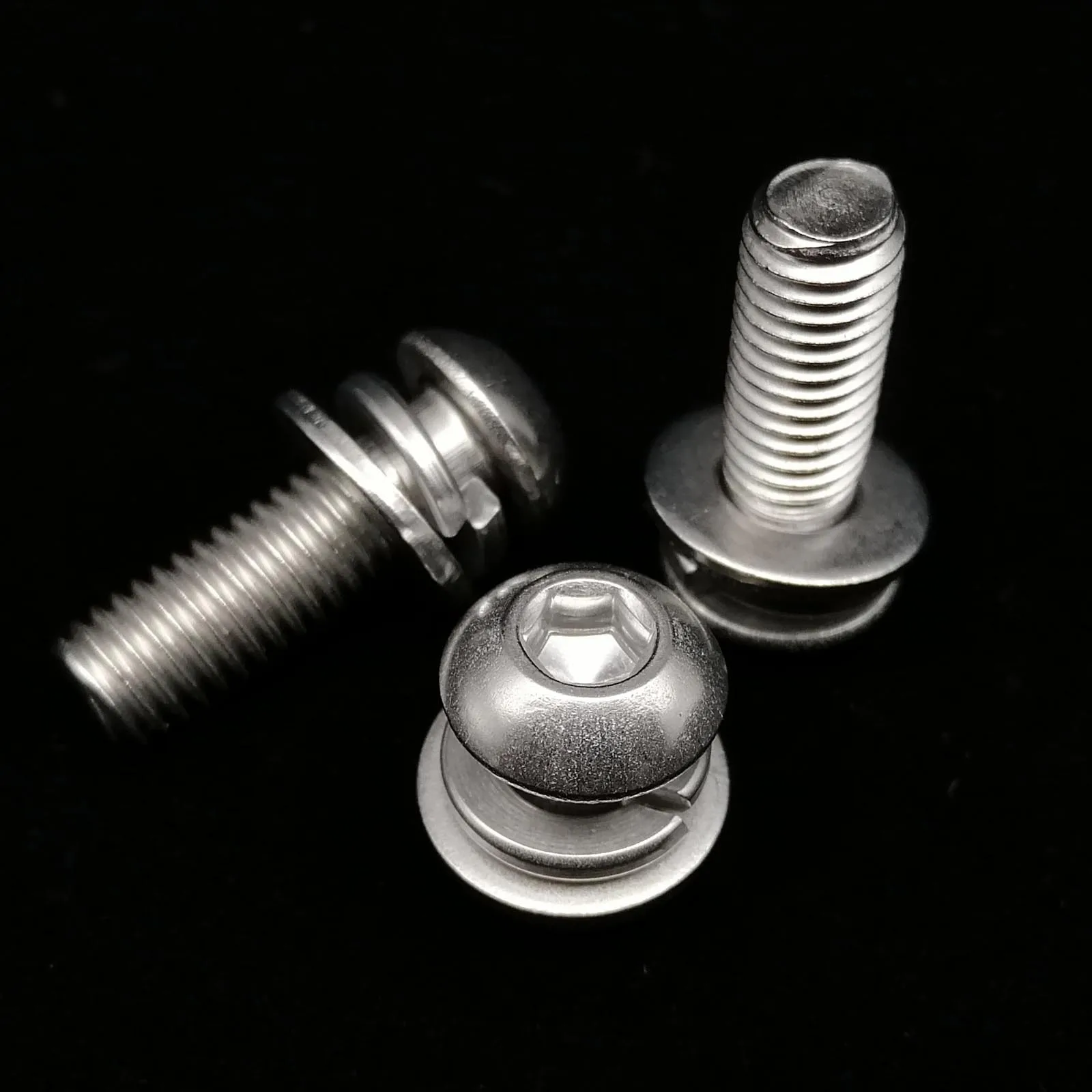 M5 10pcs-20mm -Vis à tête hexagonale en acier inoxydable 304, 5-50