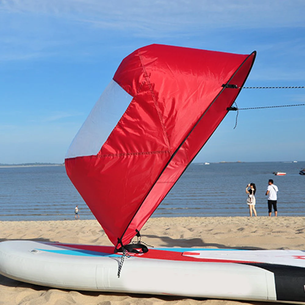 42,5"/ 108cm Kajak Boot Wind segeln Kanu Sup Paddle Board Segel mit Si 