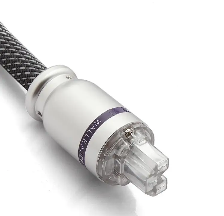 

FP 3TS20 Single Crystal Copper power cord hifi audio CD amplifier amp US power cables EU AU Plug Power line hifi power cable