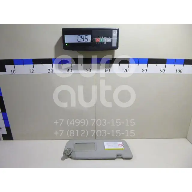Козырек солнцезащитный(внутри), состояние – Б/У,, для Kia Picanto 852201Y1208O ПРАВЫЙ 852201Y1208O