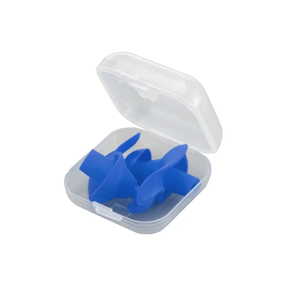 

New 1 Pair Soft Silicone Ear Plugs Environmental Waterproof Dust Proof Sports Swimming Ear Plugs Water Diving Accessories